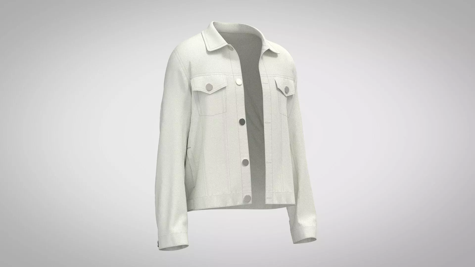 Jeans Jacket 3D model