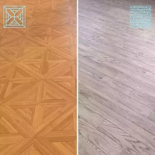 Parquet - Laminate - Wooden floor 2 in 1