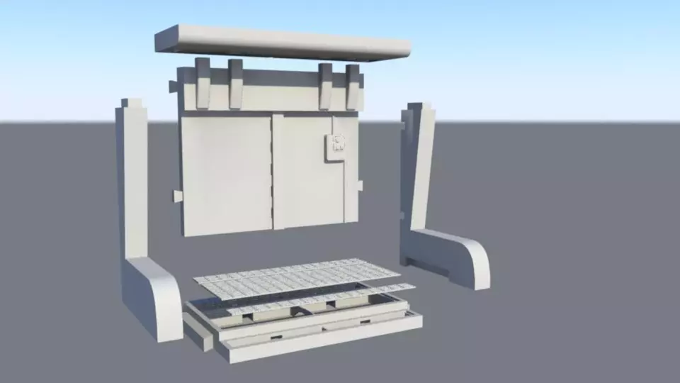 Jabba Trophy Wall 3D print model_0