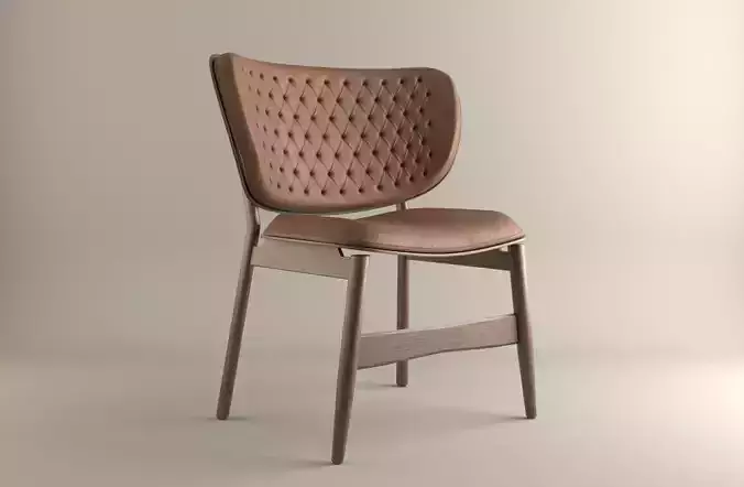 Modern classic armchair