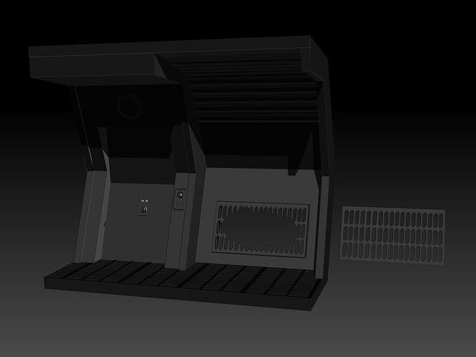 Detention Center Death Star 3D print model
