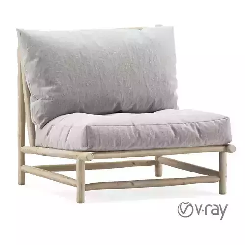 Rock the Kasbah chair - vray version  3D model