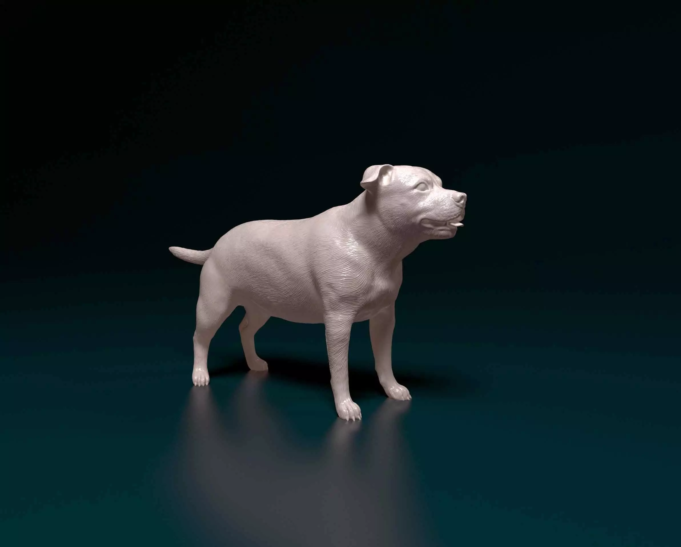 Staffordshire bull terrier 3 3D print model_0