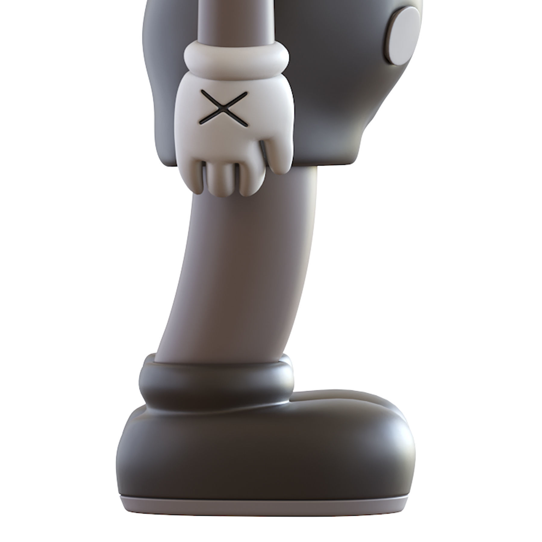 Kaws Four Foot Companion Brown 3D model_24