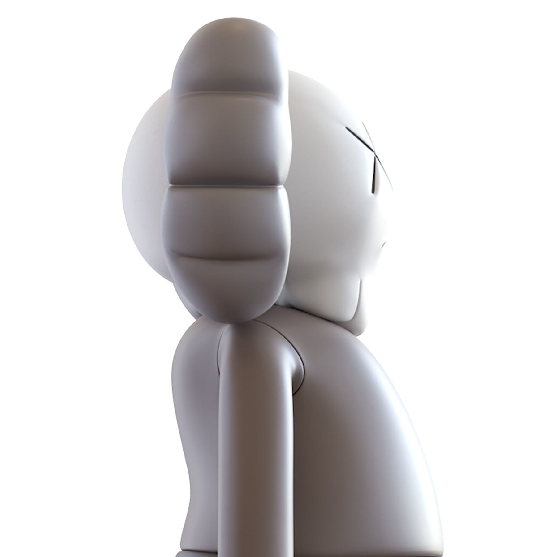 Kaws Four Foot Companion Brown 3D model_25