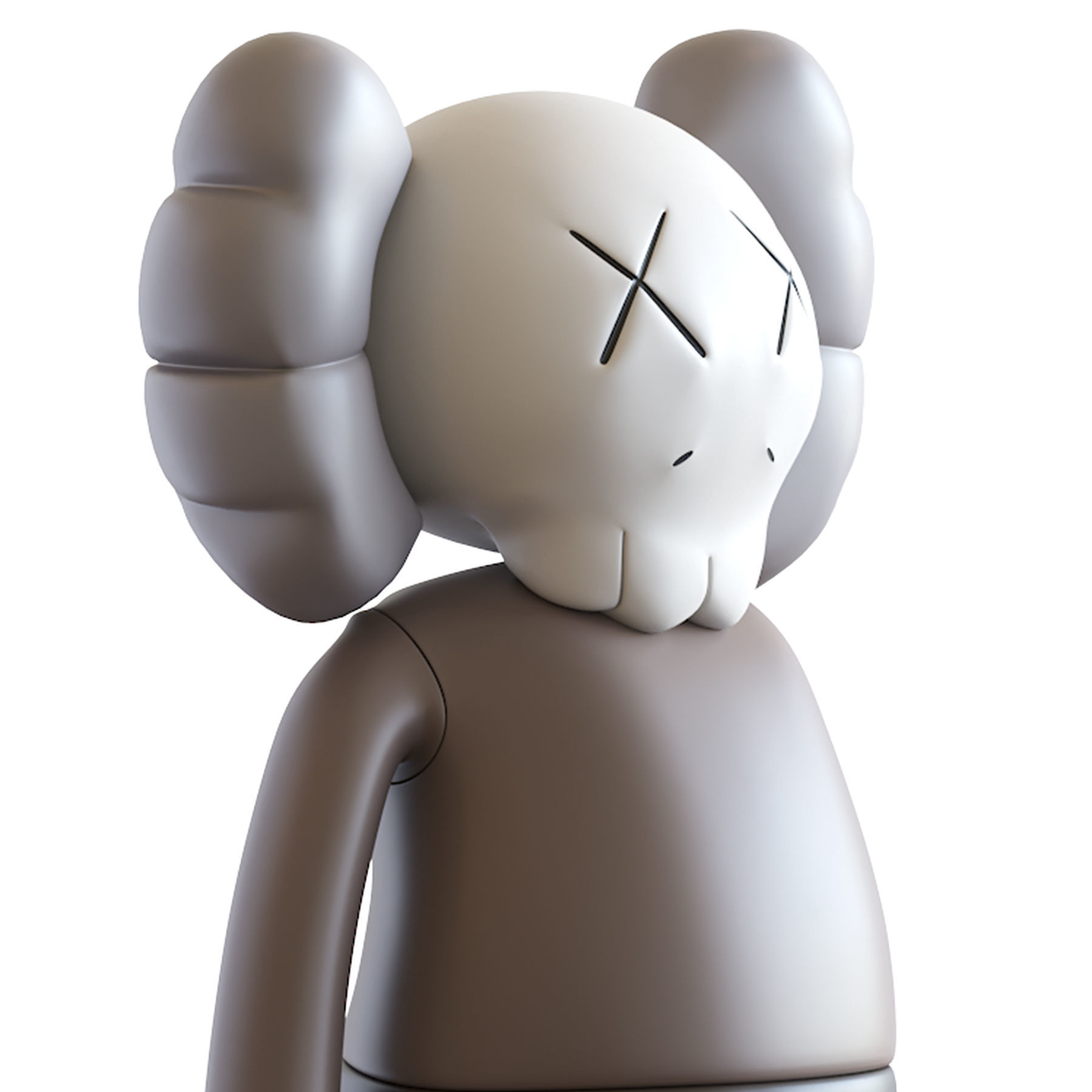 Kaws Four Foot Companion Brown 3D model_13