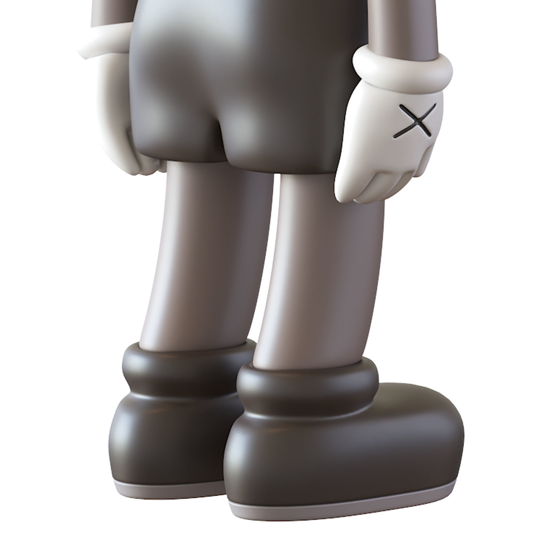 Kaws Four Foot Companion Brown 3D model_16