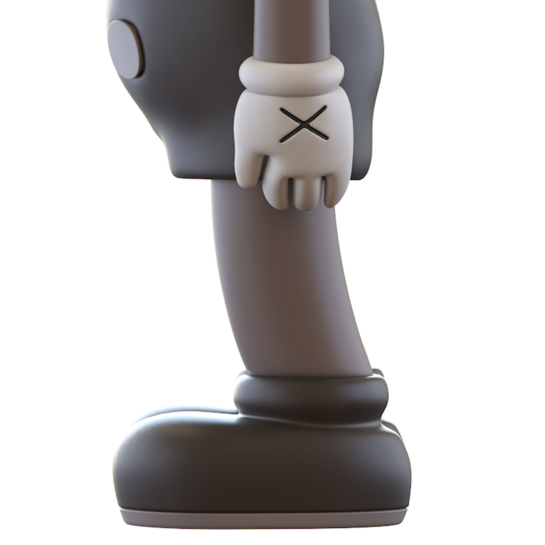 Kaws Four Foot Companion Brown 3D model_23