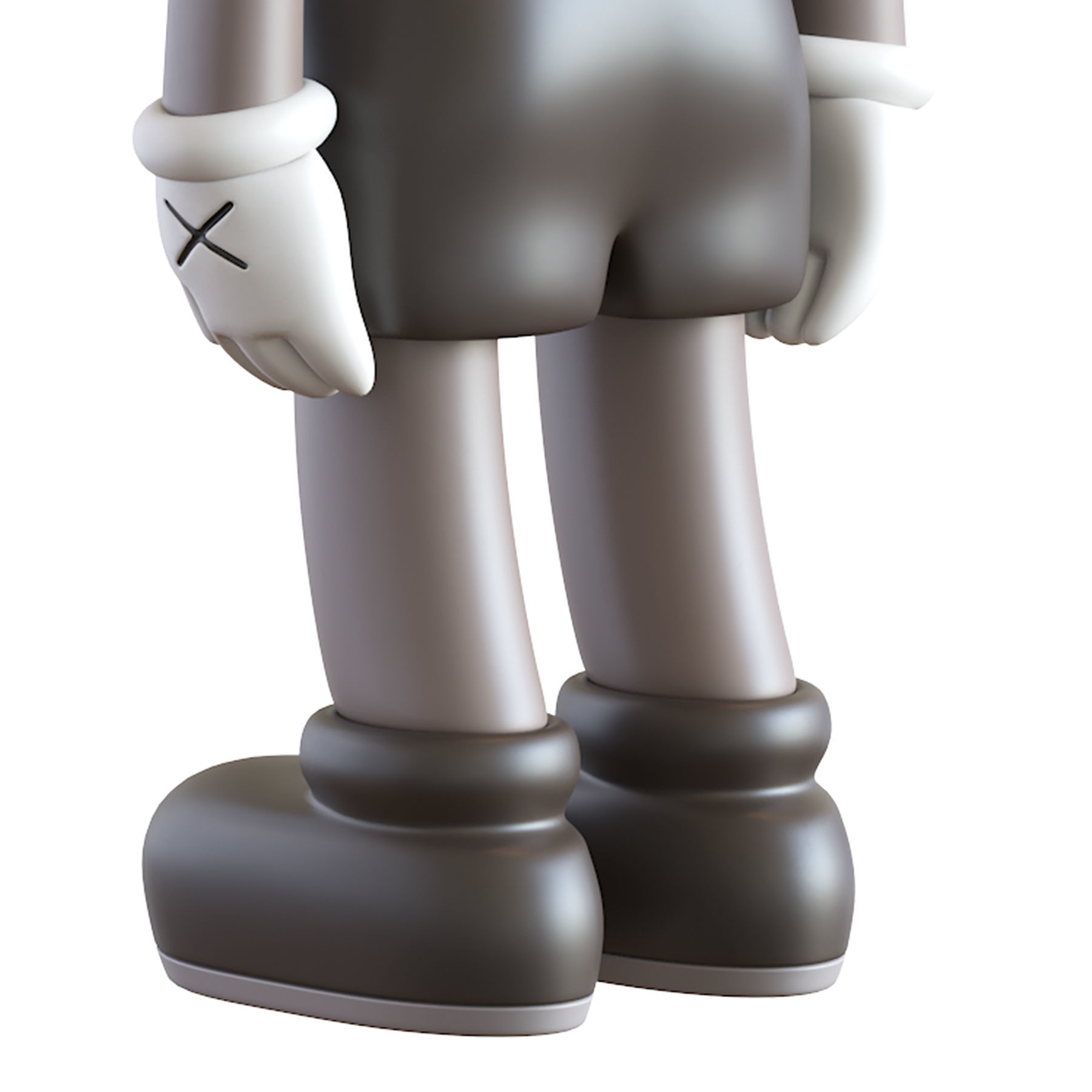 Kaws Four Foot Companion Brown 3D model_18