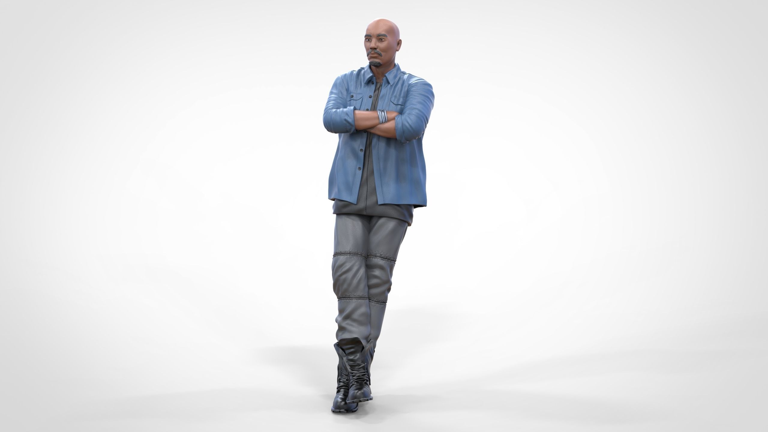 N10 Roman f9 in Fast and Furious 3D print model_3