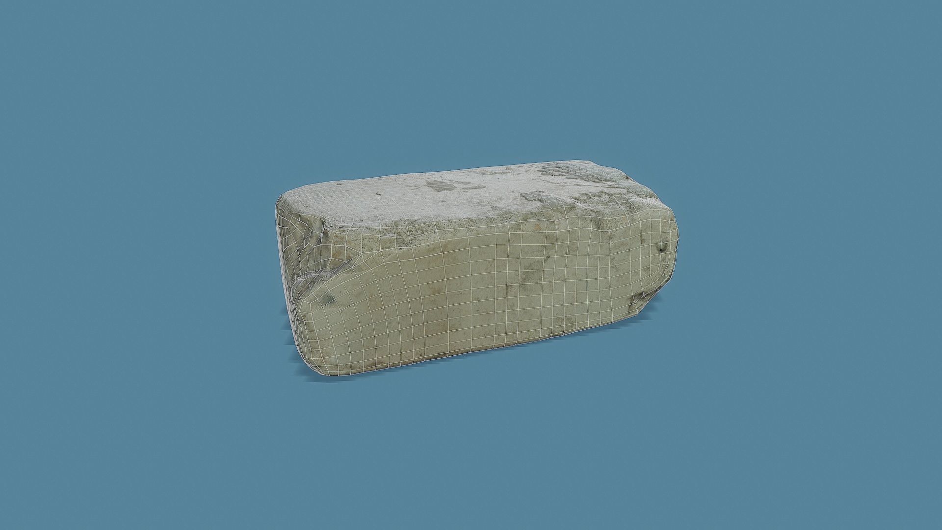 3D Scan Old Silicate Brick 04 Free low-poly 3D model_3