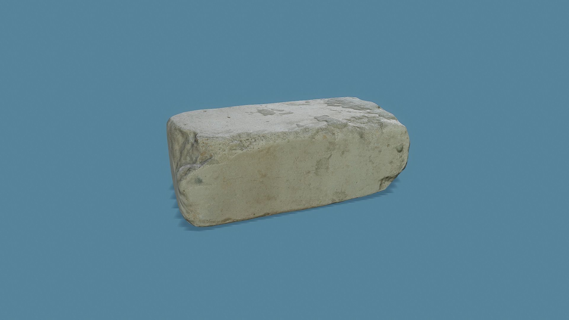 3D Scan Old Silicate Brick 04 Free low-poly 3D model_2