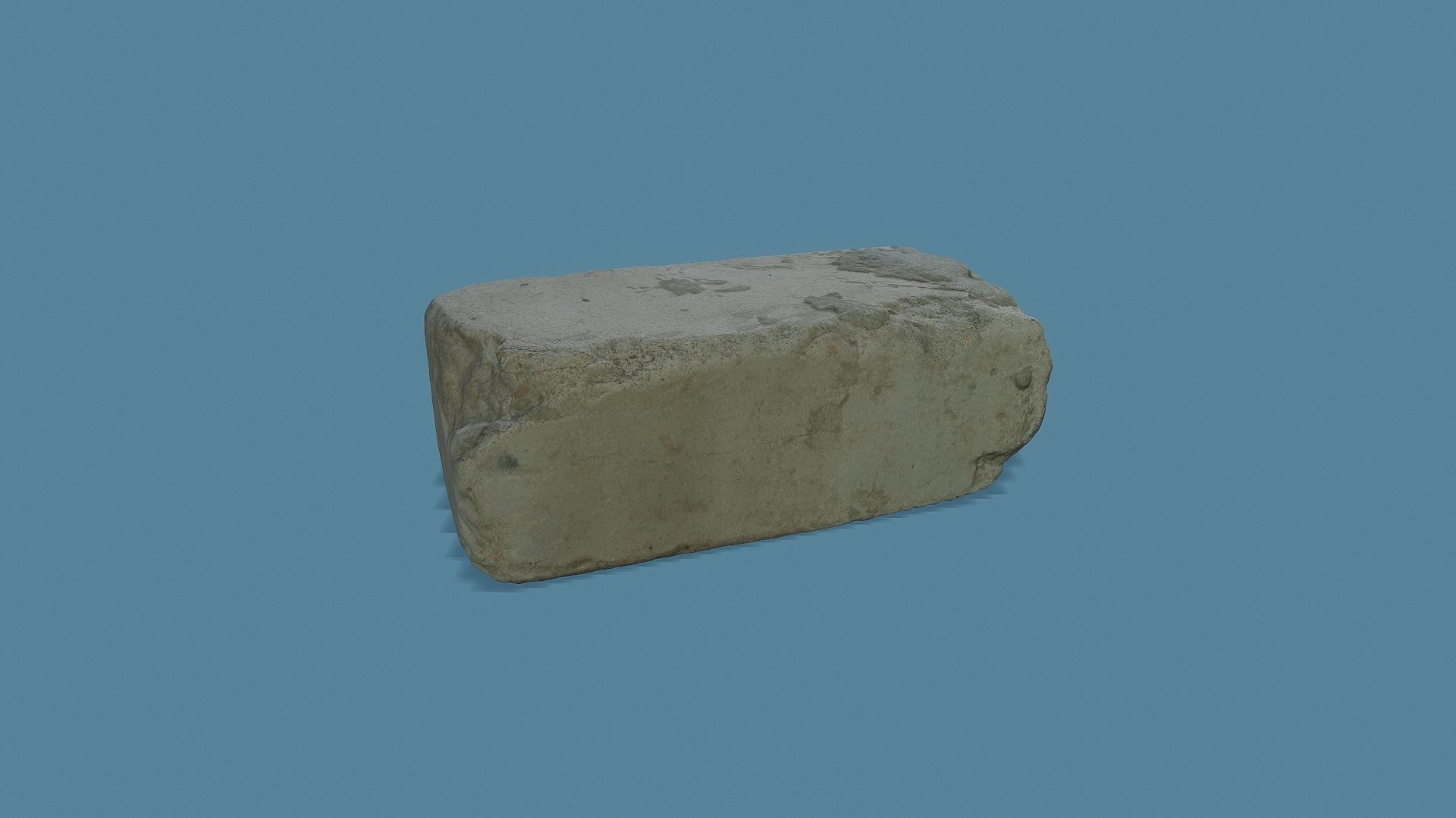 3D Scan Old Silicate Brick 04 Free low-poly 3D model_4