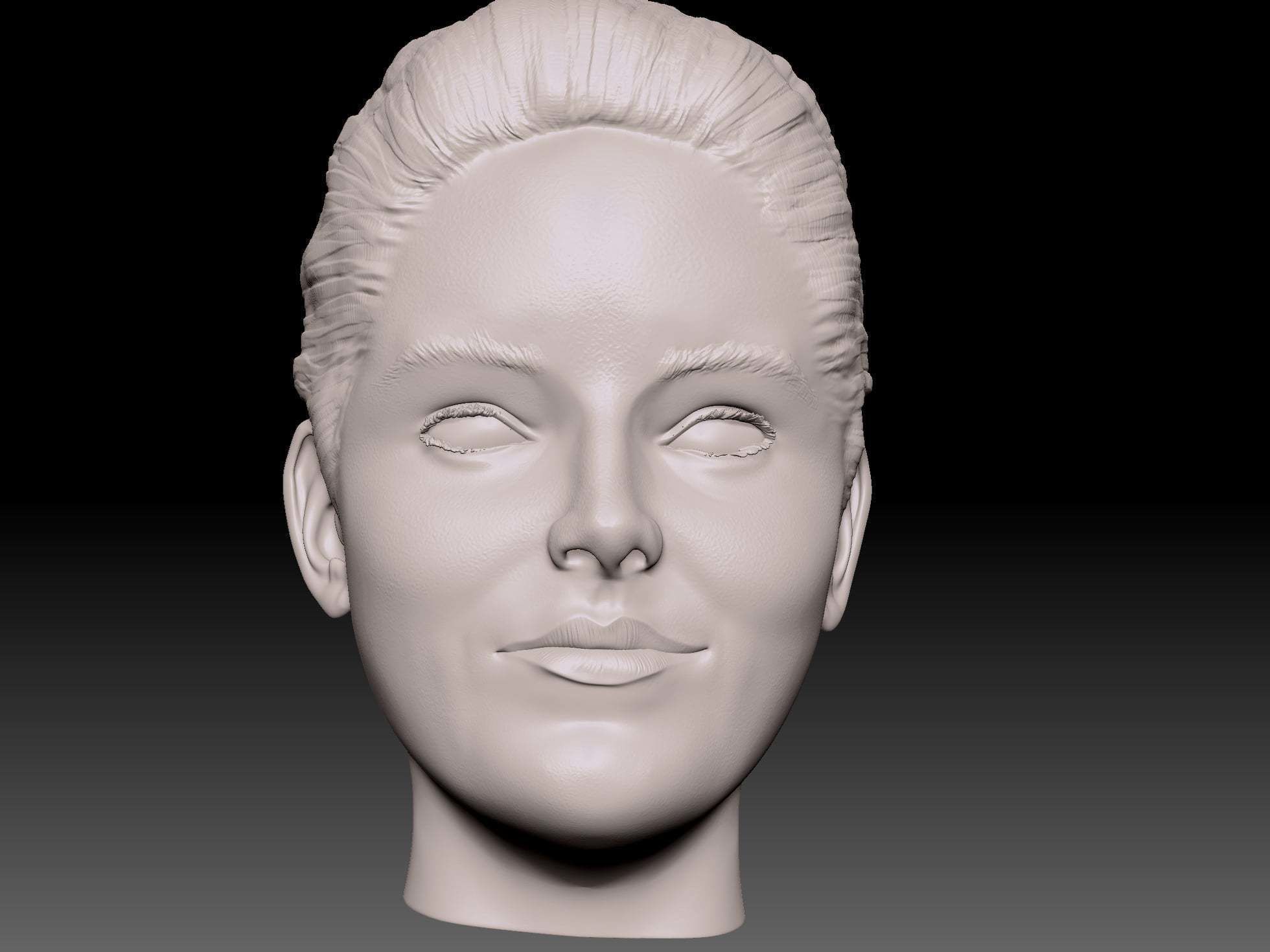 Sharon Stone  basic instinct 3D print model_3