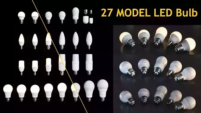 LED Bulb Lamps Set Avid Lighting