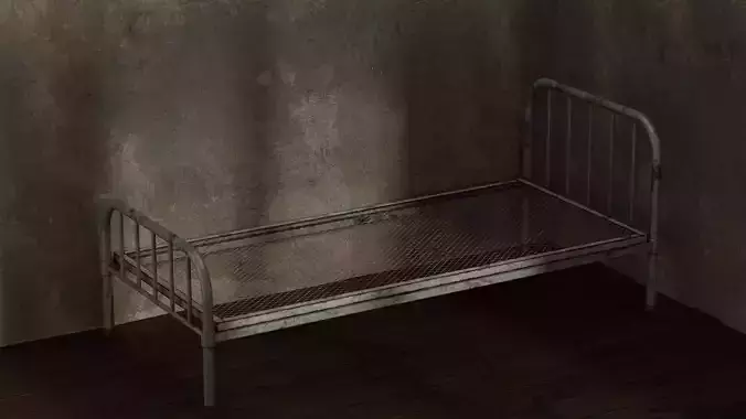 Old Metal Bed