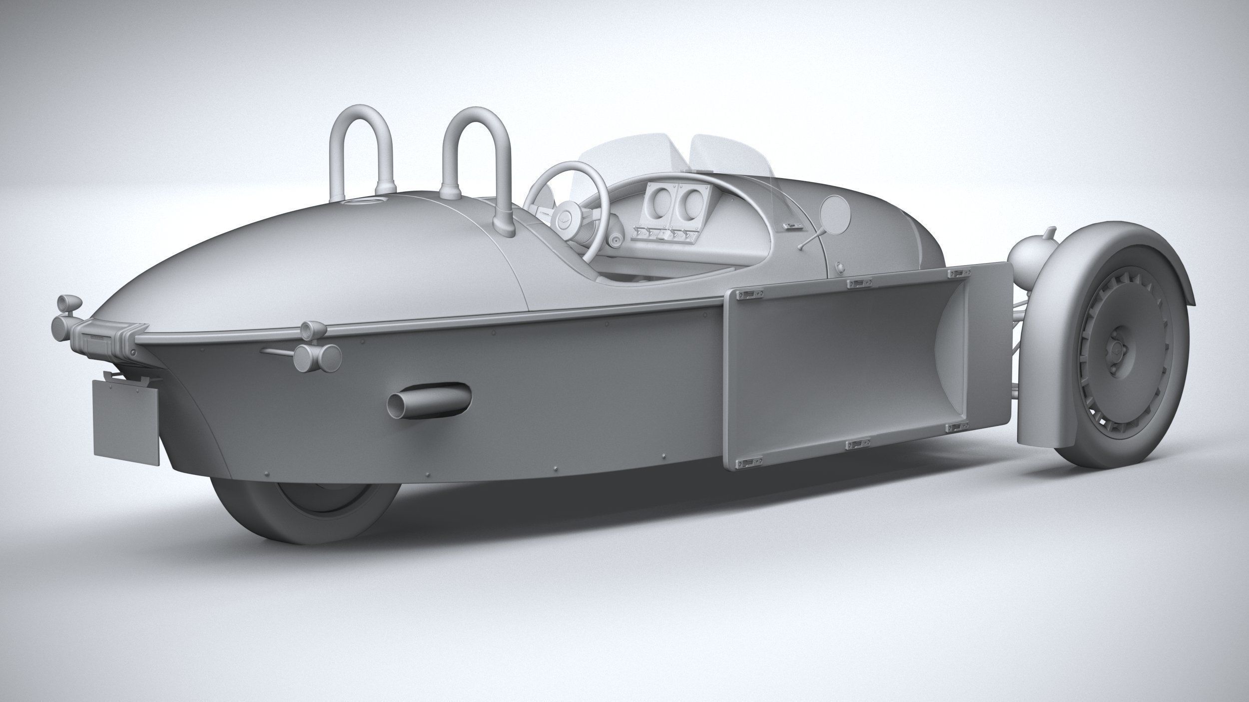 Morgan Super3 2023 3D model_25