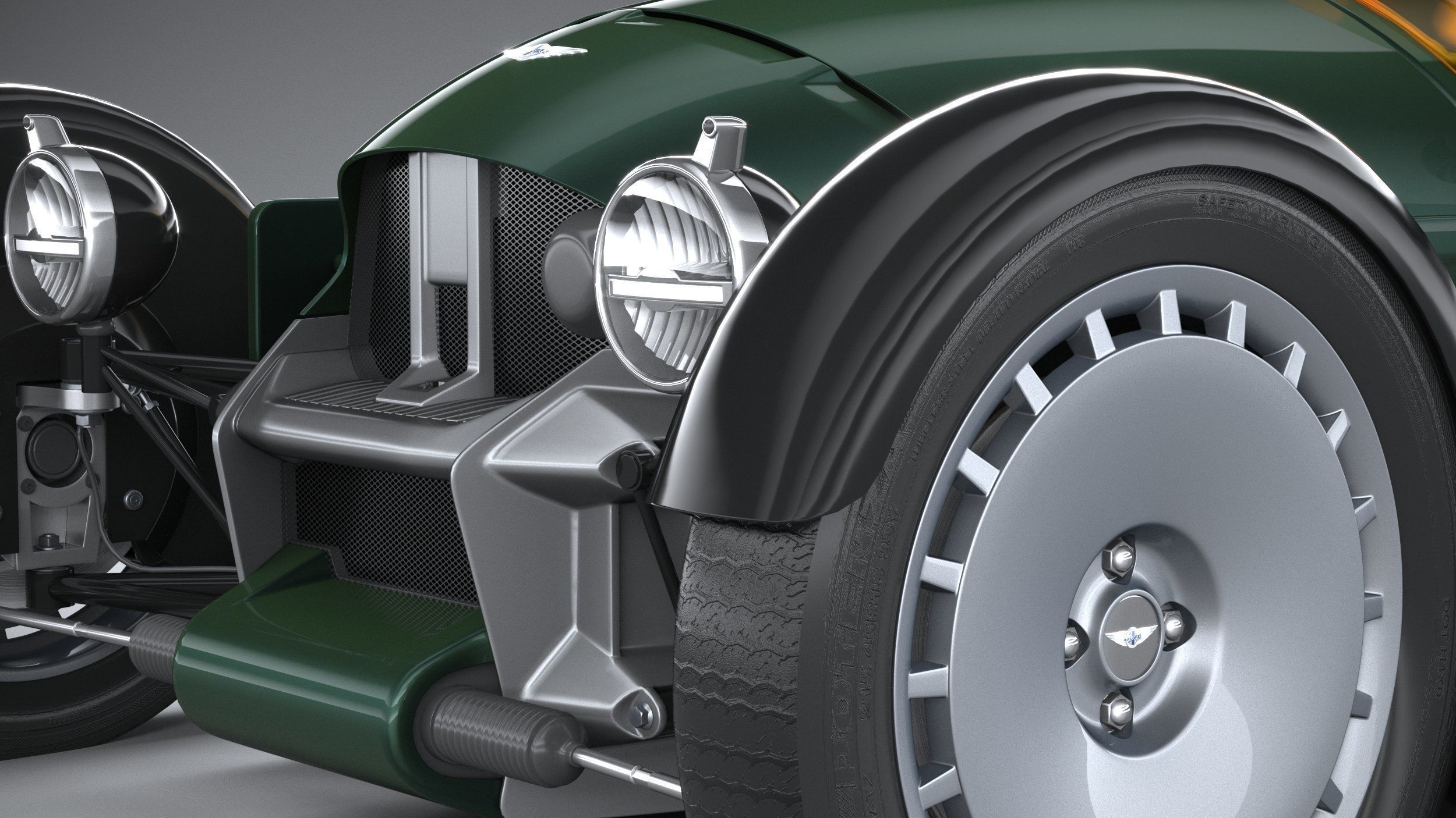 Morgan Super3 2023 3D model_14