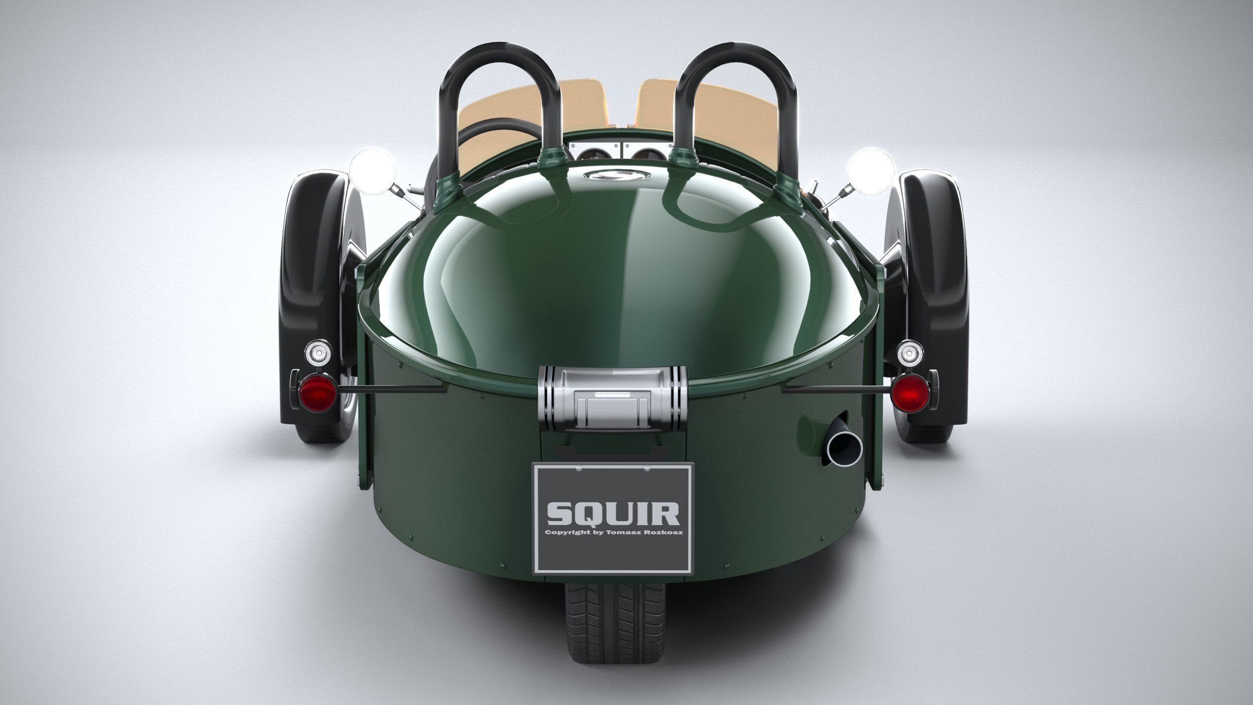 Morgan Super3 2023 3D model_4