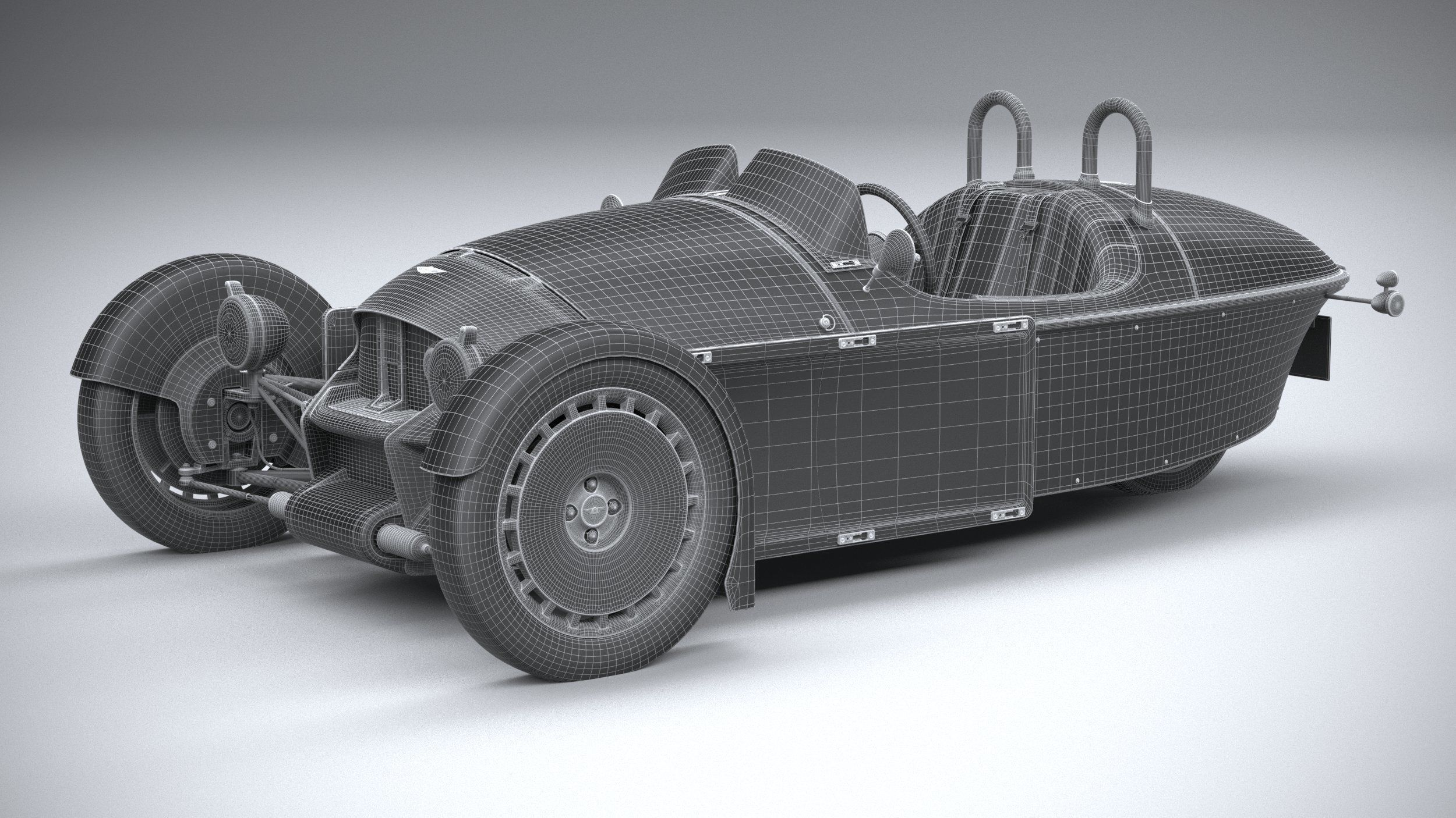 Morgan Super3 2023 3D model_26