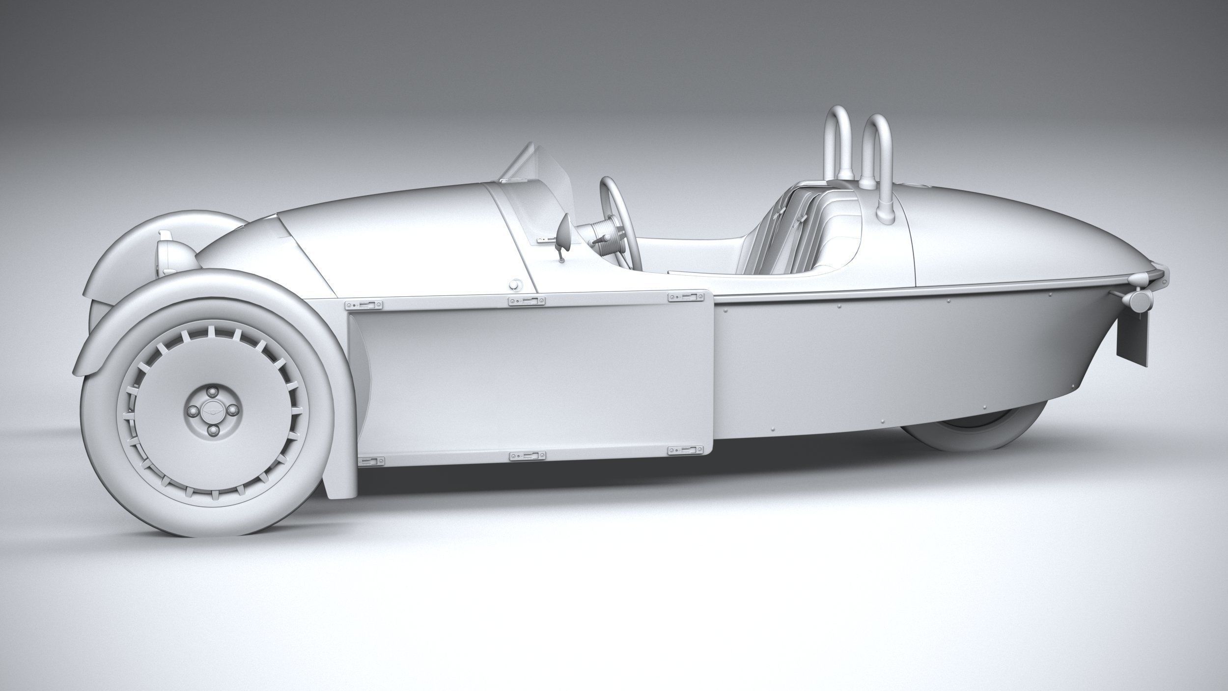 Morgan Super3 2023 3D model_22