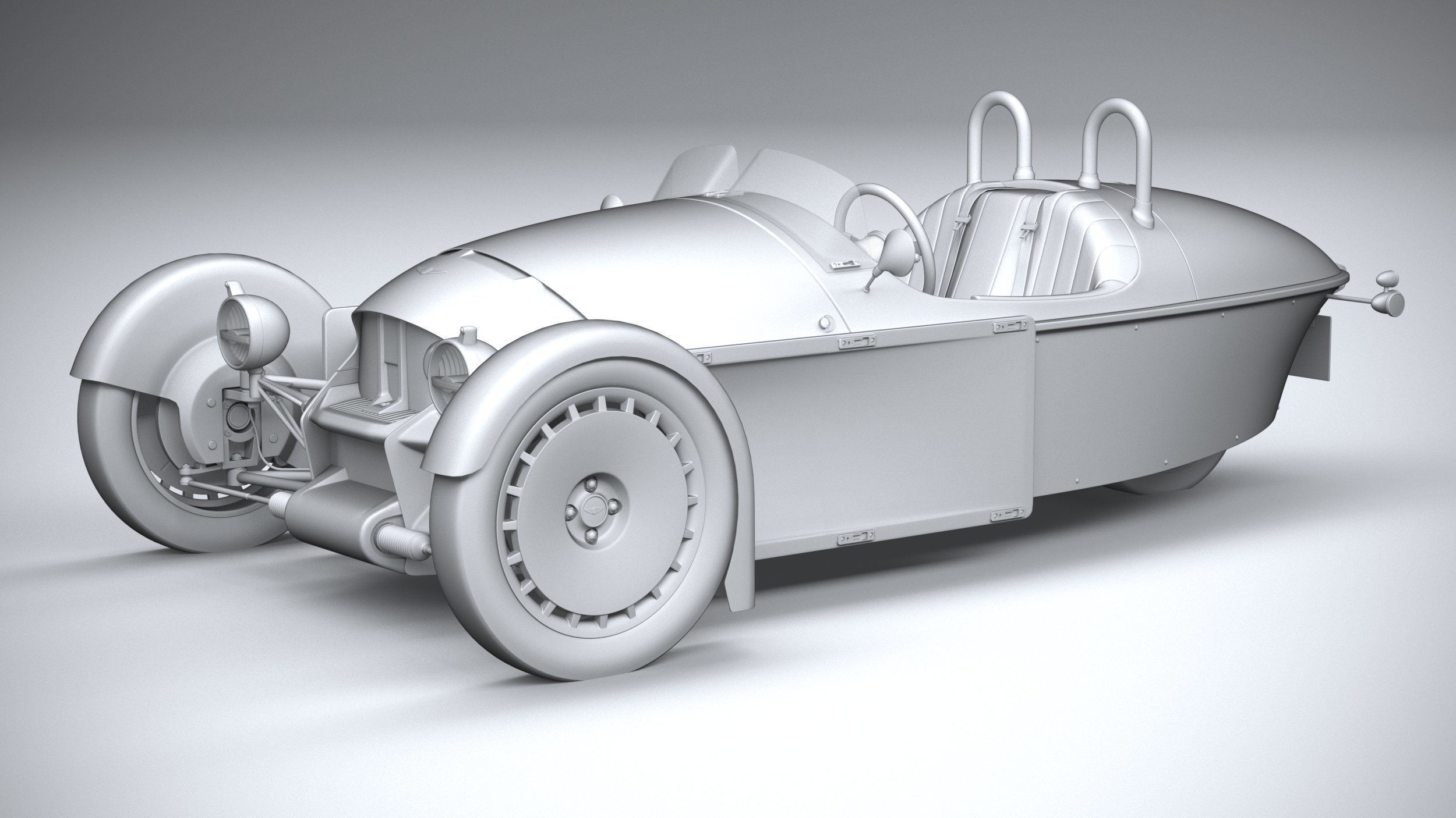Morgan Super3 2023 3D model_19