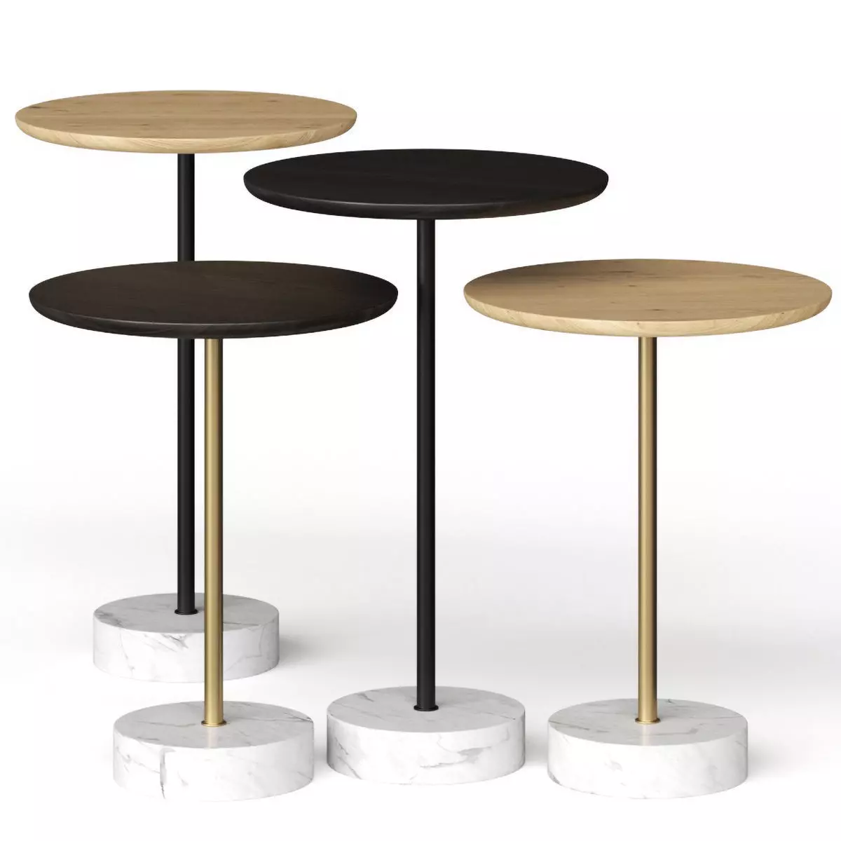 Room and Board Arlington Coffee Side Table 3D model_0