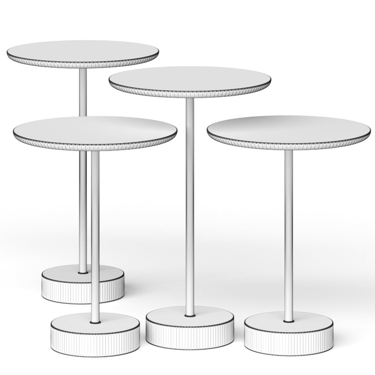 Room and Board Arlington Coffee Side Table 3D model_1