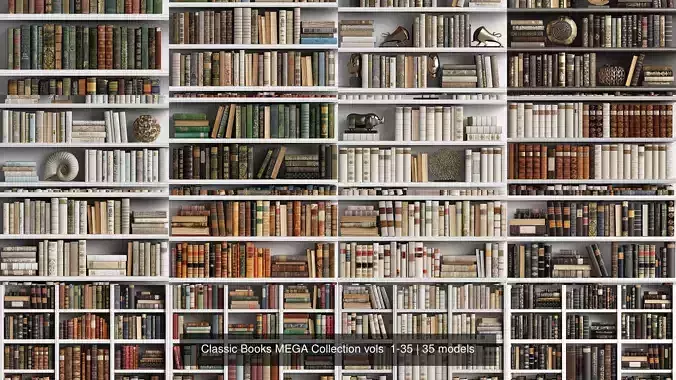 Classic Books MEGA Collection vols  1-35 