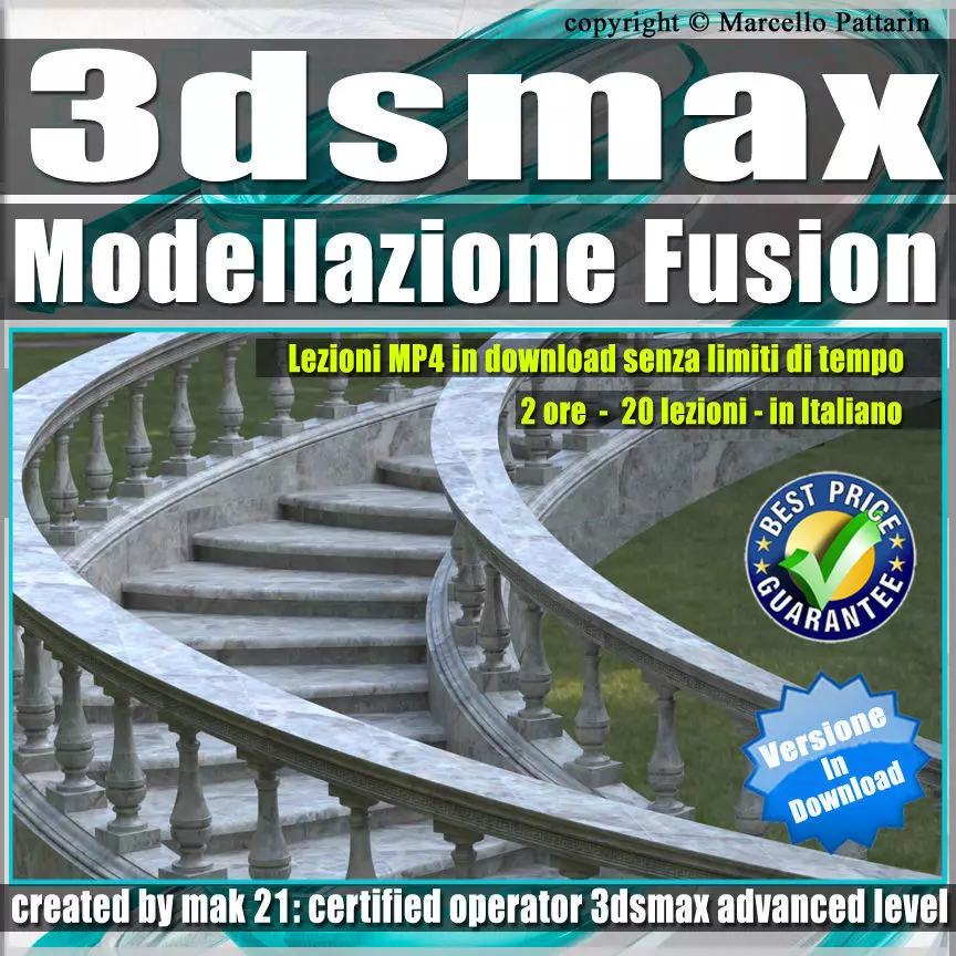 3ds max Modellazione Architettonica Fusion 3D model_0