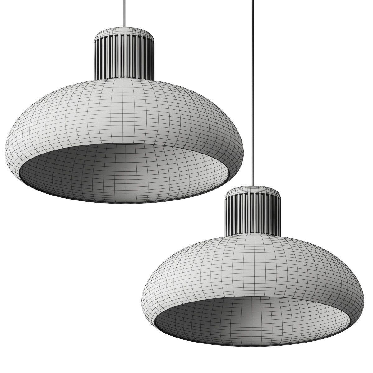 Stilnovo Trepiu Pendant lamp 3D model_1