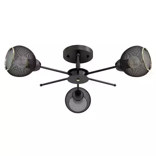 de-markt-city-vita-220011903 three light ceiling fixture