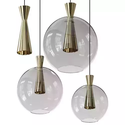 Marc Wood Studio Cone Pendant lamps
