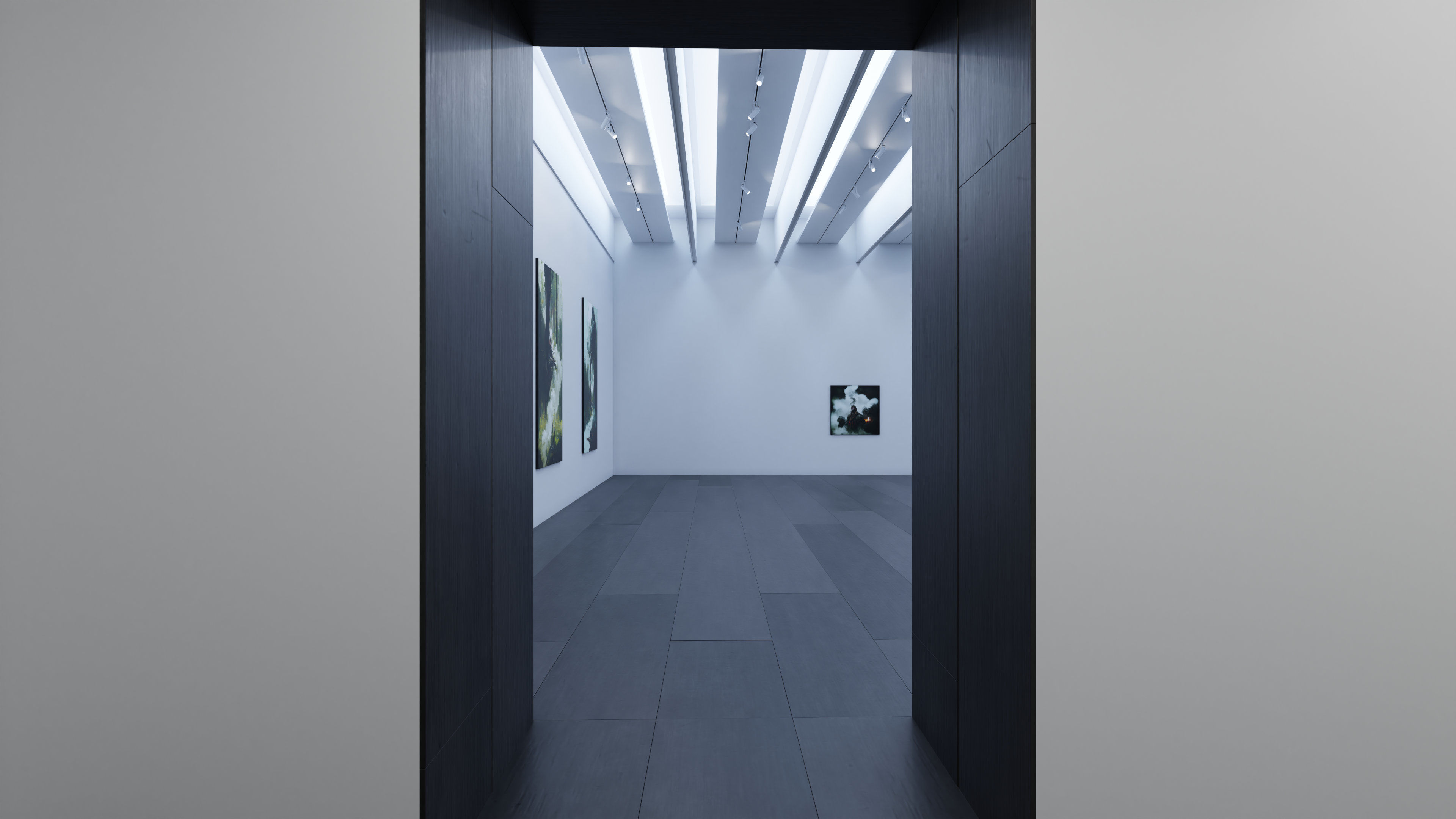 Art Museum Gallery Interior 30 Low-poly 3D model_10