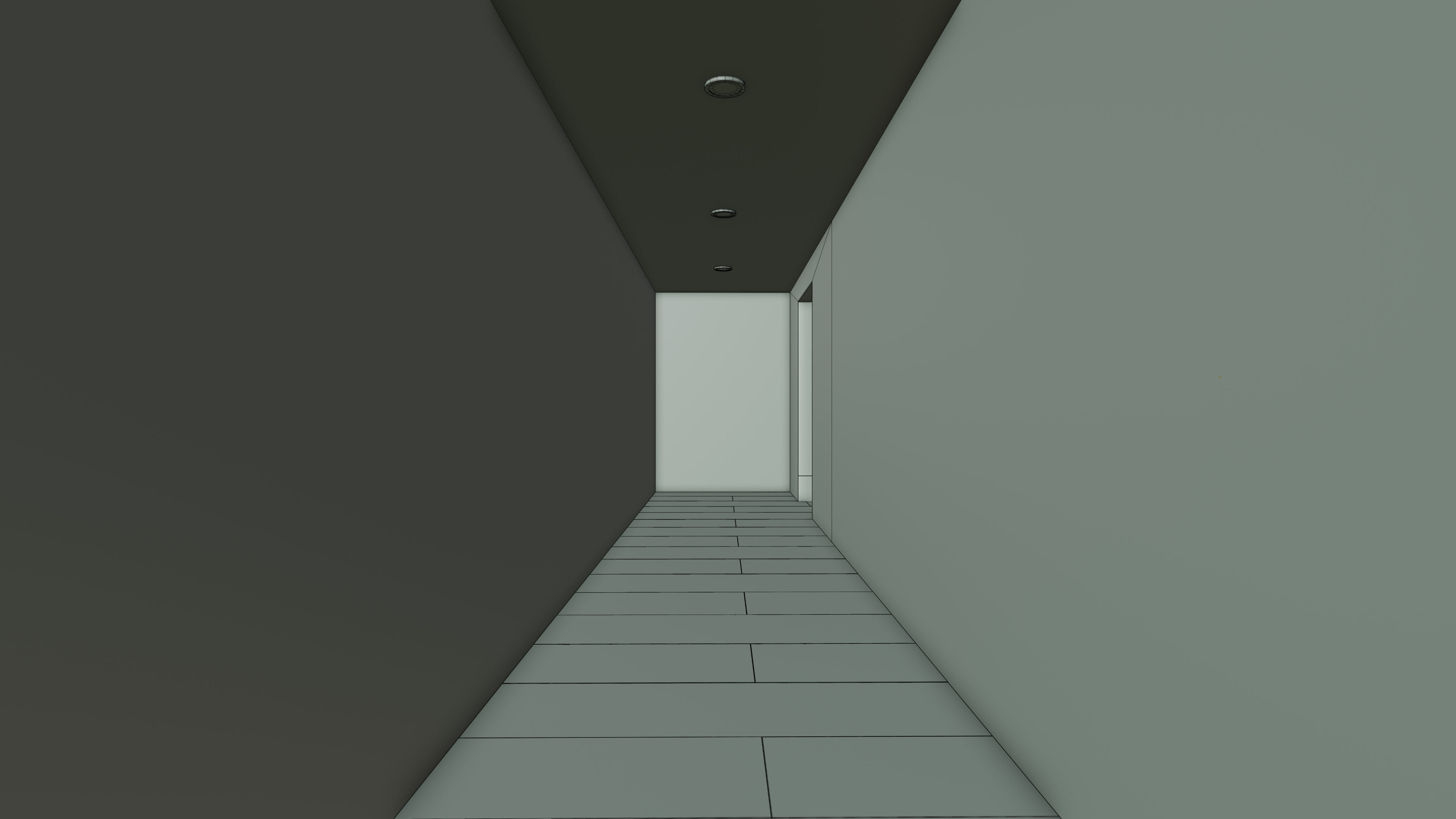 Art Museum Gallery Interior 30 Low-poly 3D model_21