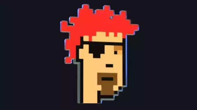 Cryptopunks Crypto Bitcoin Coin NFT 0437