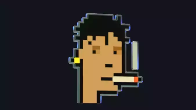 Cryptopunks Crypto Bitcoin Coin NFT 0432