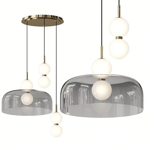 Marc Wood Studio Echo Pendant lamps 3D model