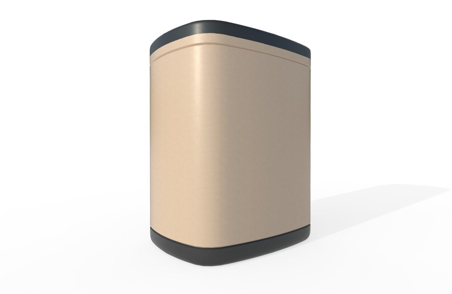 Trashbin M01 Low-poly 3D model_11
