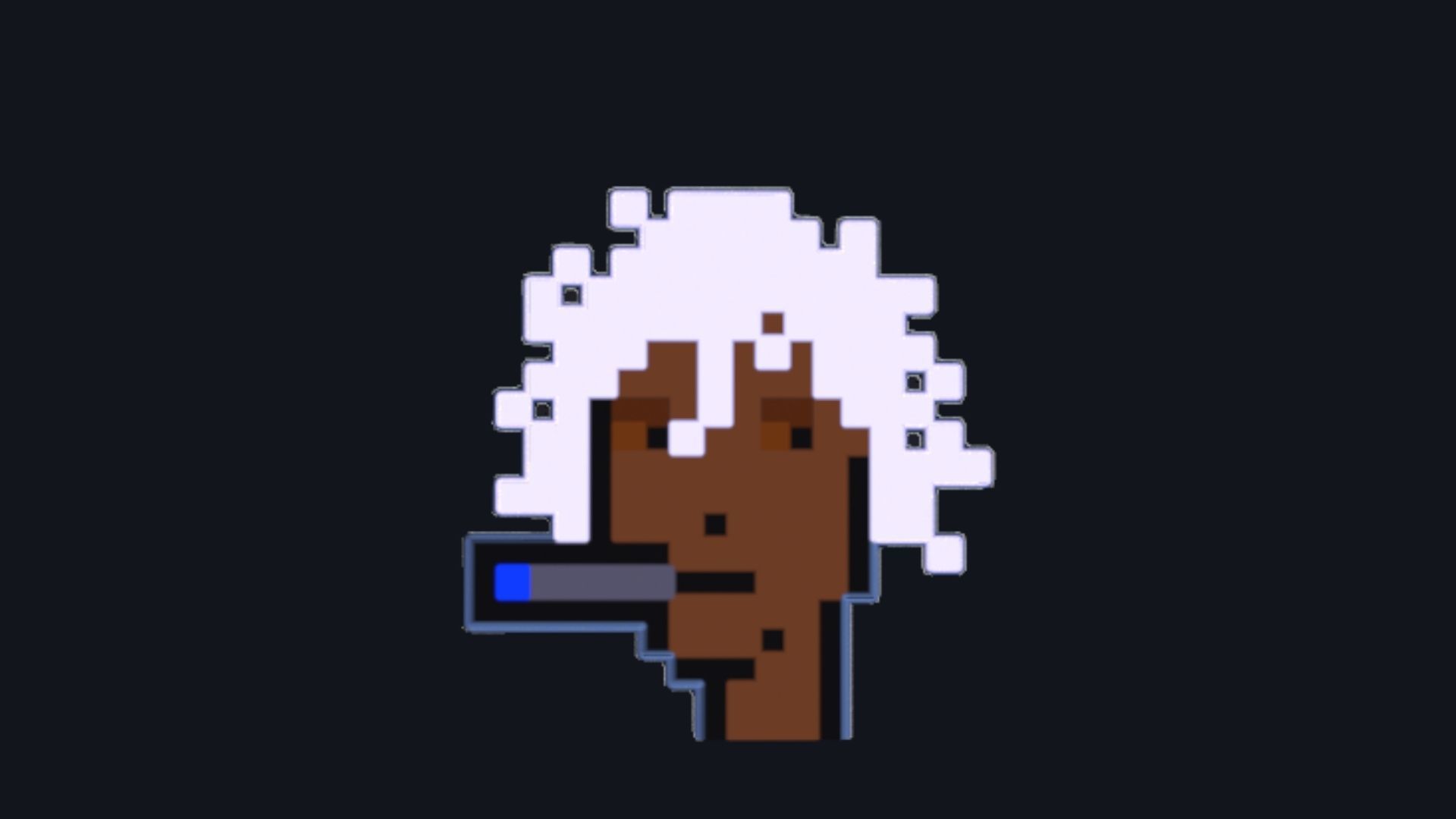 Cryptopunks Crypto Bitcoin Coin NFT 0418 3D model_7