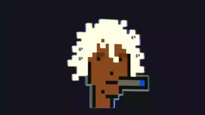 Cryptopunks Crypto Bitcoin Coin NFT 0418