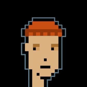 Cryptopunk Crypto Bitcoin Coin NFT 0409 3D model_8