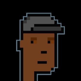 Cryptopunks Crypto Bitcoin Coin NFT 0408 3D model_8