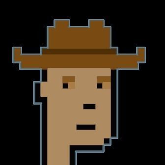 Cryptopunk Crypto Bitcoin Coin NFT 0397 3D model_8