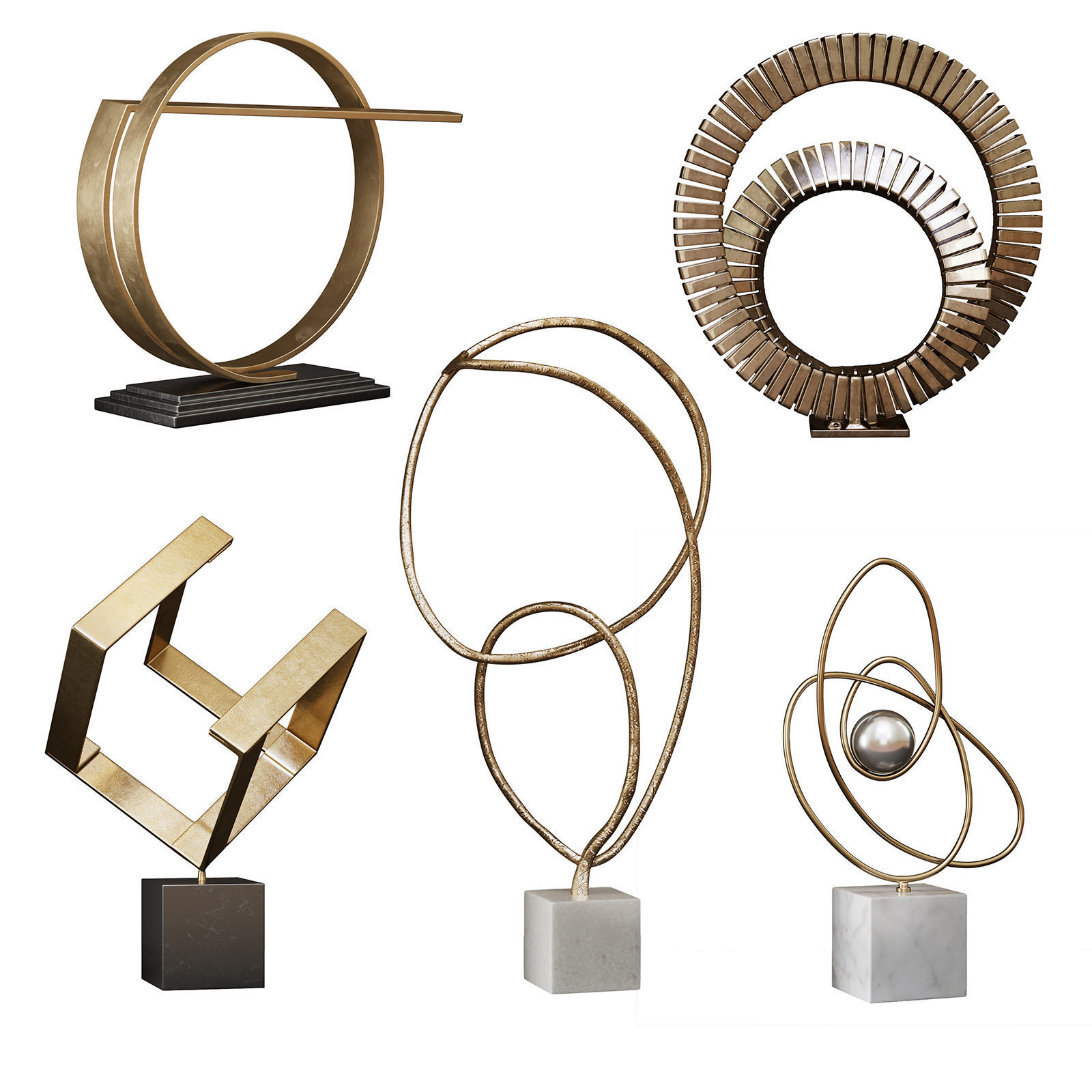 Arteriors Sculptures Pack vols 1-4 3D Model Collection_1