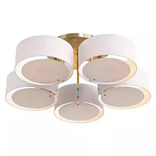 foresta-sl483-352-05 light ceiling fixture - gold