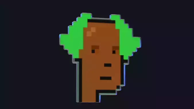 Cryptopunk Crypto Bitcoin Coin NFT 0367