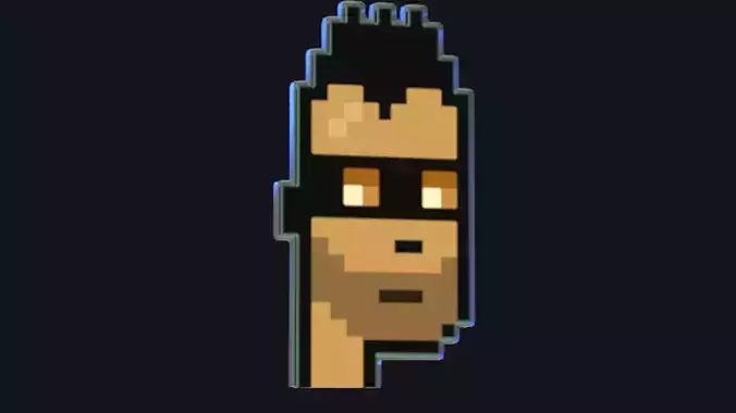 Cryptopunk Crypto Bitcoin Coin NFT 0362