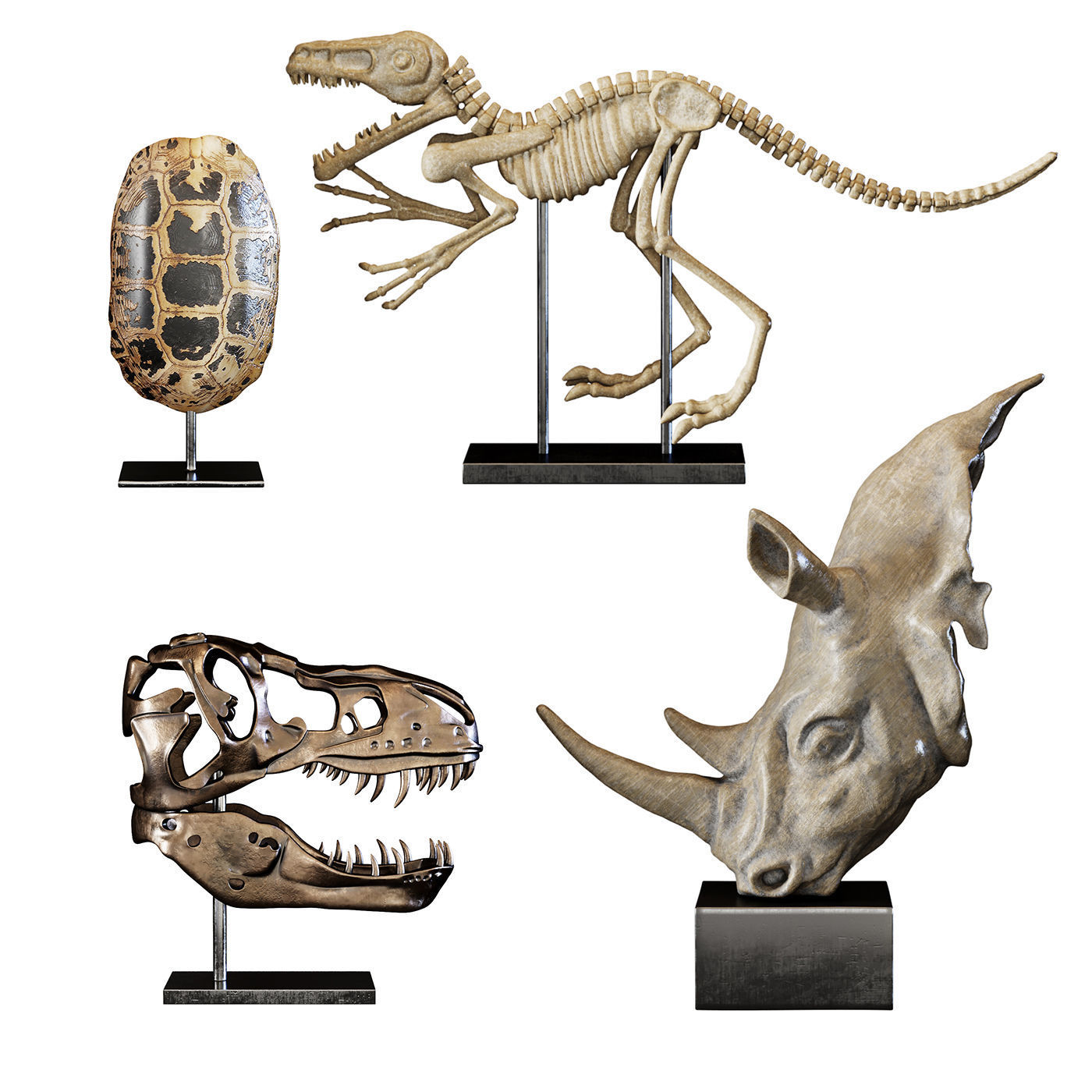 Sculptures Mega Pack 3D Model Collection_19