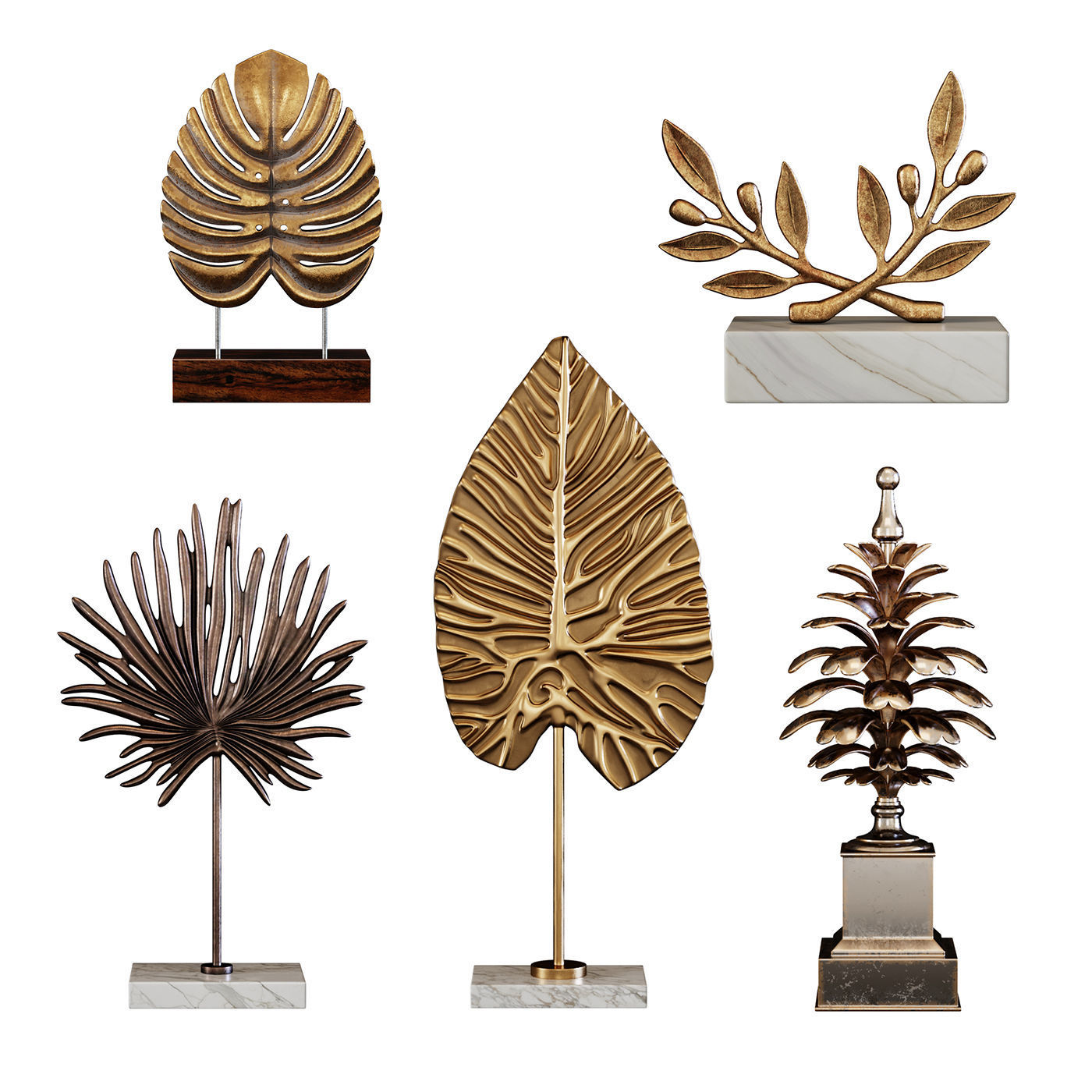 Sculptures Mega Pack 3D Model Collection_27